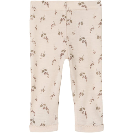Lil'Atelier Morganite Berry Nbfnoel Nia Uld Slim Leggings Lil Noos