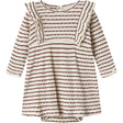 Lil'Atelier Hot Chocolate Nbfosophia Ls Body Kjole Lil