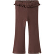 Lil'Atelier Hot Chocolate Nmfthora Hun Reg Bootcut Bukser Lil