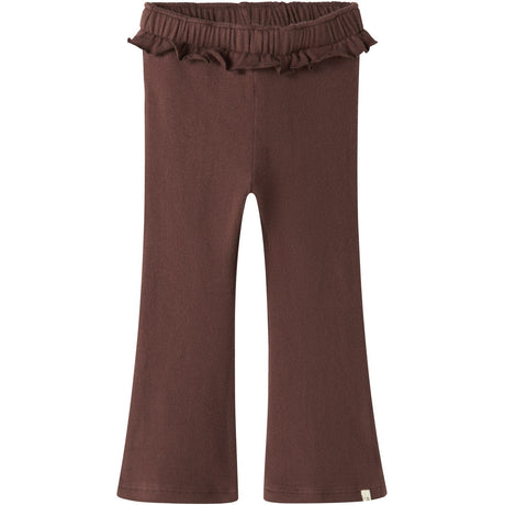 Lil'Atelier Hot Chocolate Nmfthora Hun Reg Bootcut Bukser Lil