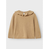 Lil'Atelier Safari Melange Nmfnalio Ls Strik Lil