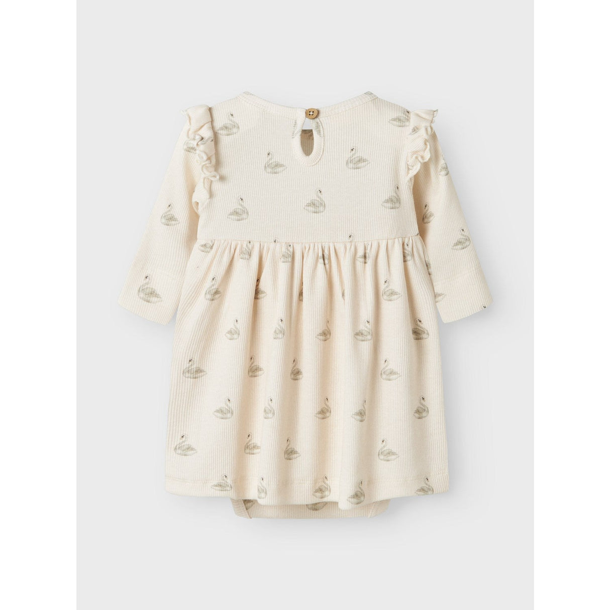 Lil'Atelier Pastel Parchment Swan Nbfgavo Ege Ls Body Kjole Lil