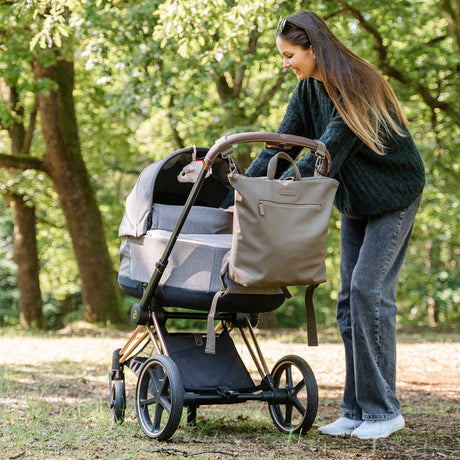 DonebyDeer Taupe Pusletaske Rygsæk