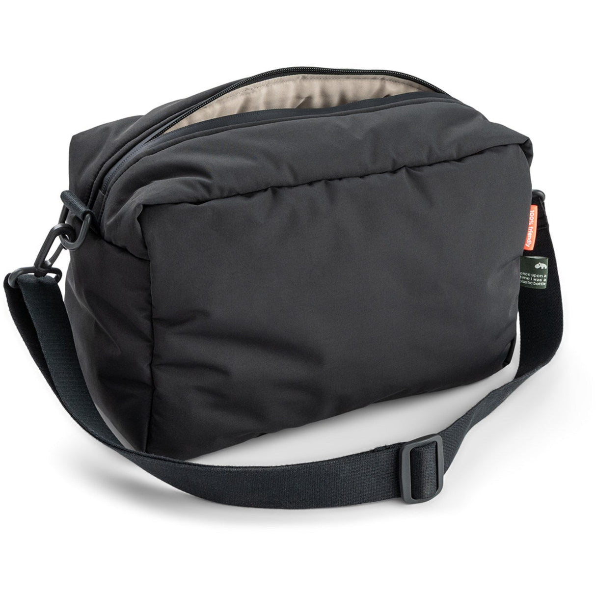 DonebyDeer Black Quiltet Barnevognstaske