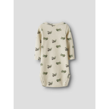 Lil'Atelier Coconut Milk Airplane Nbmlayo Geu Ls Slim Body Lil