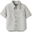 Lil'Atelier Coconut Milk Nmmdarko Ss Loose Skjorte Lil