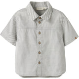 Lil'Atelier Coconut Milk Nmmdarko Ss Loose Skjorte Lil