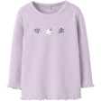 Name It Lavender Fog Nmfdari Ls Slim Top