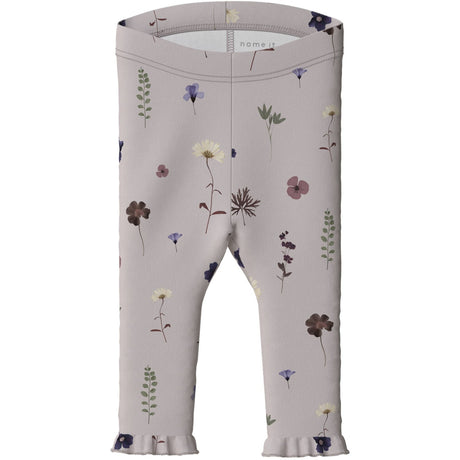 Name It Lilac Ash Nbffilulu Xsl Leggings
