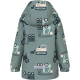 Name It Chinois Green Nmmmax Jakke Li Aop Noos