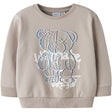 Name It Chateau Gray Nmmdonvu Ls Nreg Sweat Box Unb