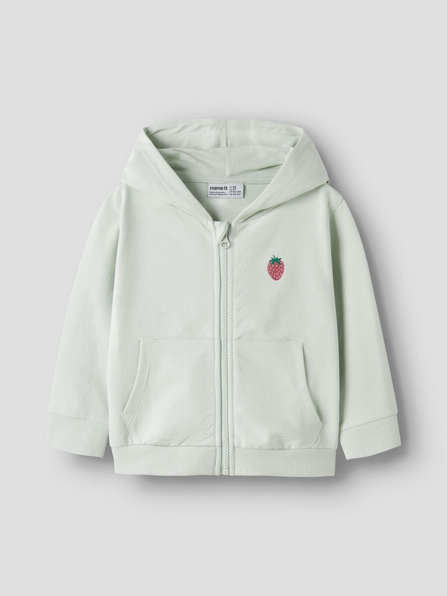 Name It Pale Aqua Glitter Strawberry Nmfvalonny Ls Nreg Swe Card Wh Unb "350"