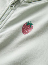 Name It Pale Aqua Glitter Strawberry Nmfvalonny Ls Nreg Swe Card Wh Unb "350"