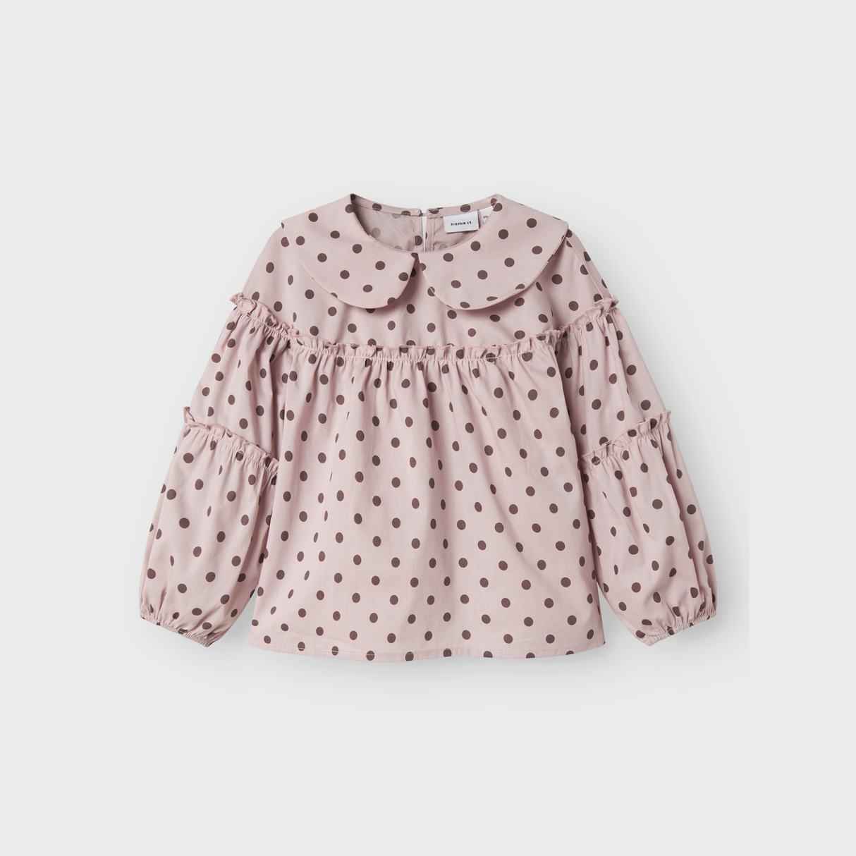 Name It - nmfnulina ls shirt Burnished Lilac/Peppercorn