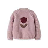 Name It Violet Ice Nmfmiffy Sherpa Jakke