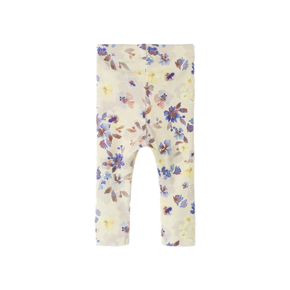 Name It - Nbfflora Ls Legging - Almond Milk