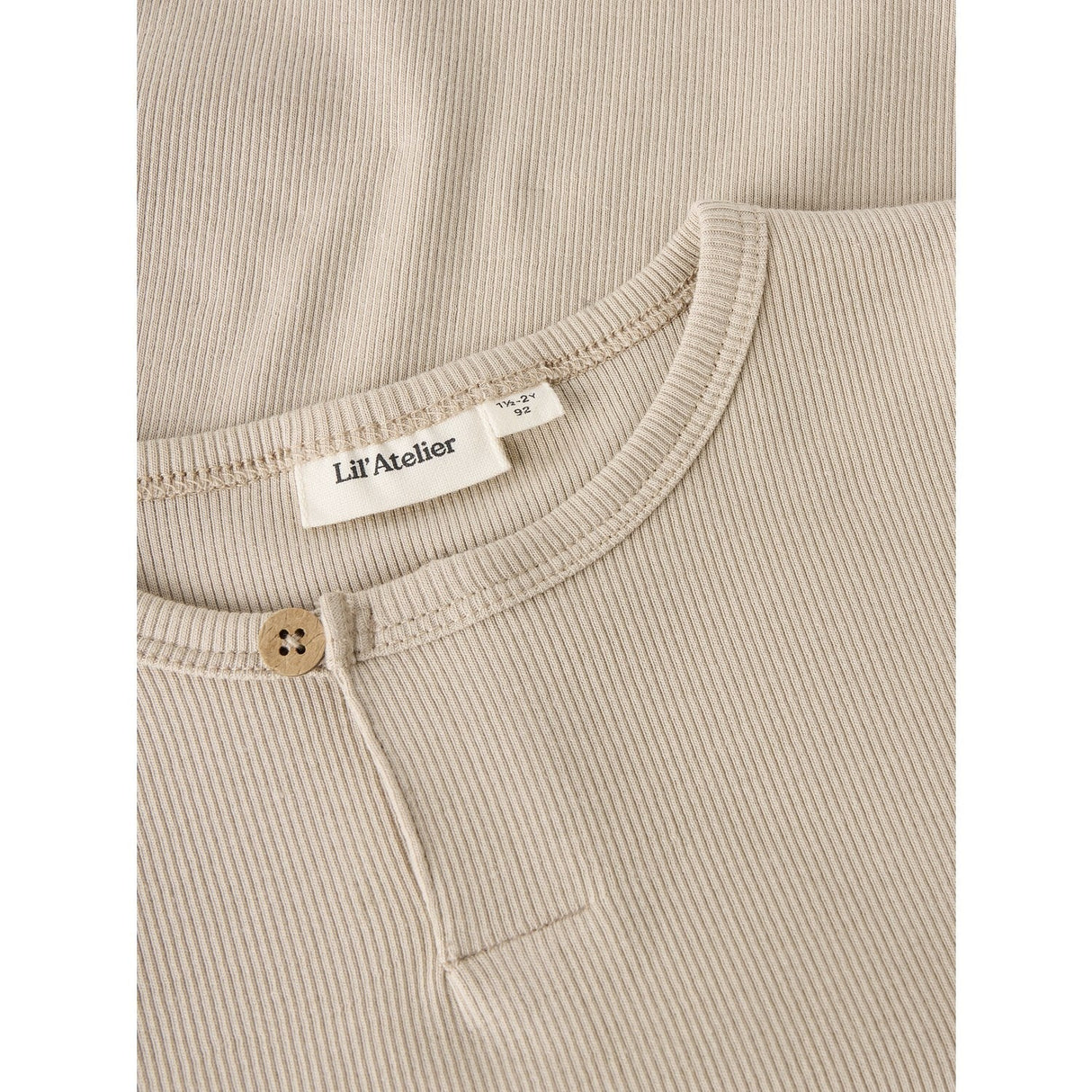 Lil'Atelier Oxford Tan Nmmlago Ls Slim Top Lil