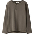 Lil'Atelier Shitake Nmmlago Ls Slim Top Lil