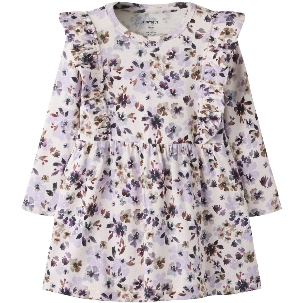 Name It Calcite Grape Compote/Shopping Bag Nmfkayla Ls Kjole Xnoos