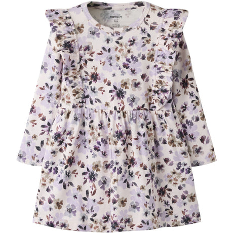 Name It Calcite Grape Compote/Shopping Bag Nmfkayla Ls Kjole Xnoos