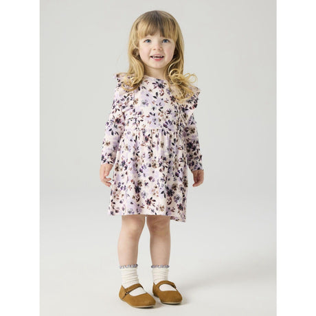 Name It Calcite Grape Compote/Shopping Bag Nmfkayla Ls Kjole Xnoos