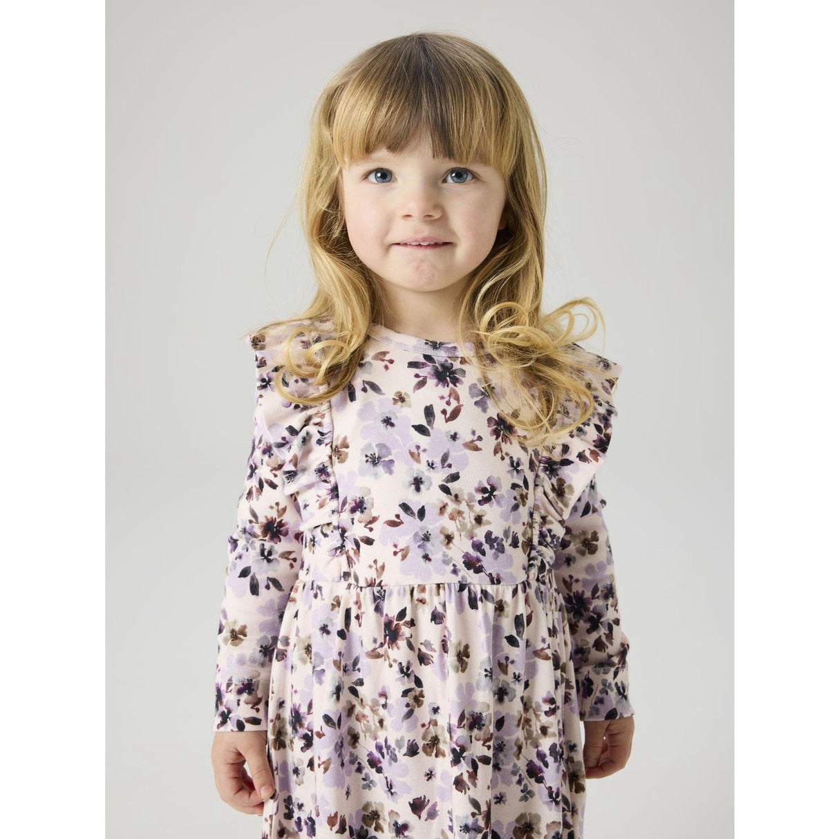 Name It Calcite Grape Compote/Shopping Bag Nmfkayla Ls Kjole Xnoos