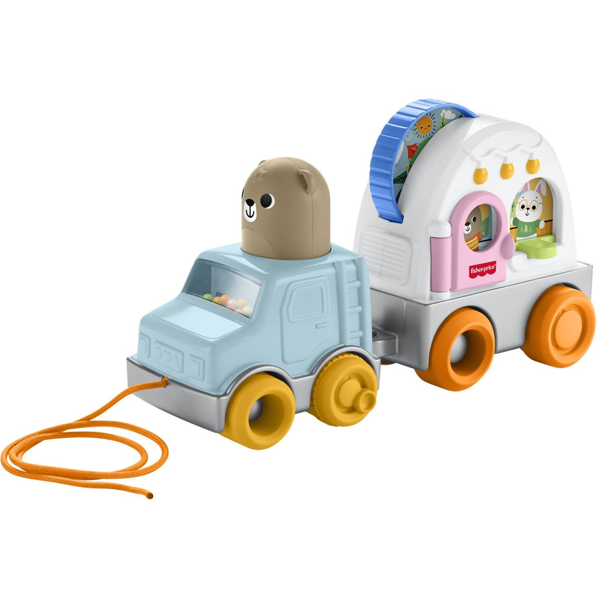 Fisher-Price® Opdager Træk-campingvogn