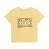 Minymo - Gul T-shirt "Skattekort" 134228
