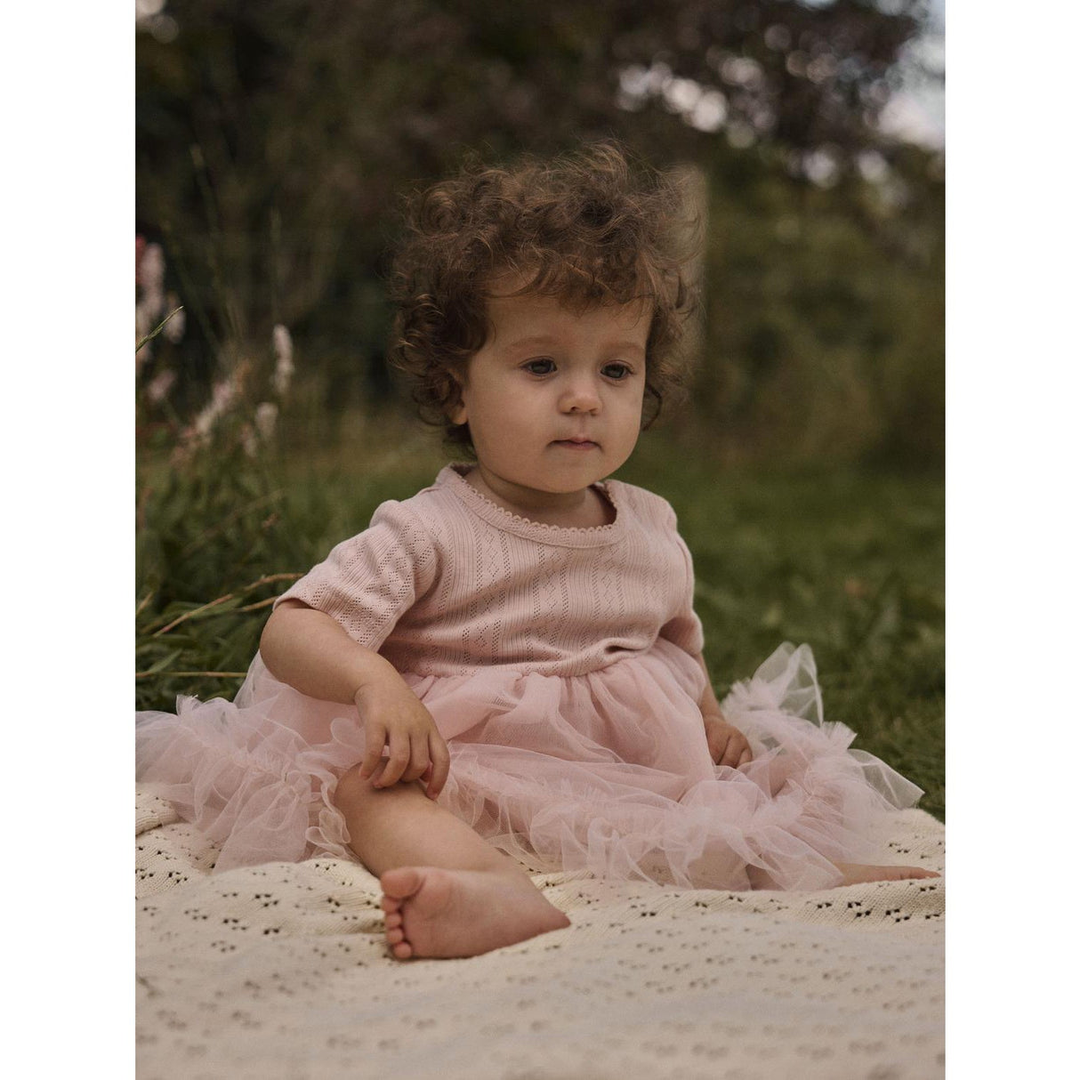 Lil'Atelier Peach Whip Nbffanella Ss Body Tyl Kjole Lil
