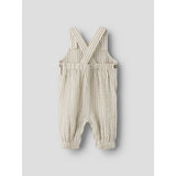 Lil'Atelier Coconut Milk Feather Gray Nbmfausto Loose Overall Lil