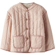 Lil'Atelier Cameo Rose Sun Nmflarose Ls Quilt Jakke Lil