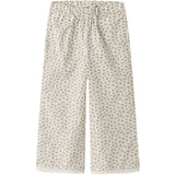 Lil'Atelier Coconut Milk Nmffjola Wide Ancle Bukser Lil