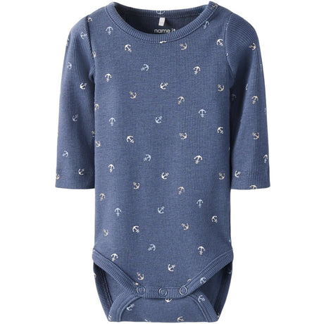 Name It Vintage Indigo Nbmfanchor Ls Body