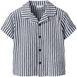 Name It Vintage Indigo Cloud Dancer Nmmfedenis Ss Skjorte