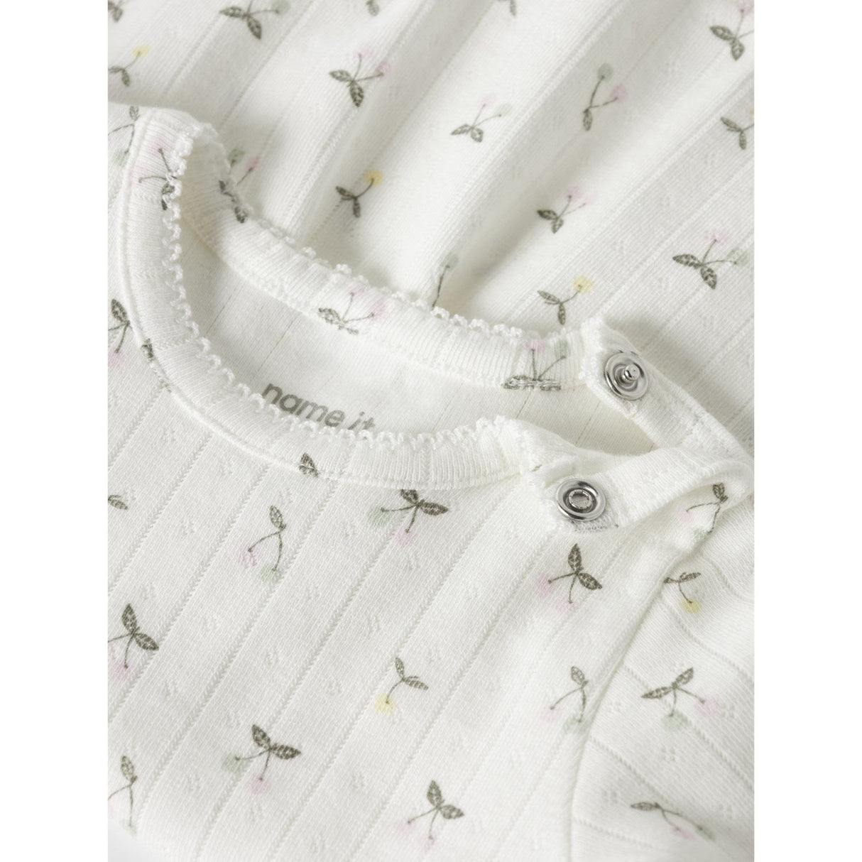 Name It Cloud Dancer Nbfficherry Ls Bodydress