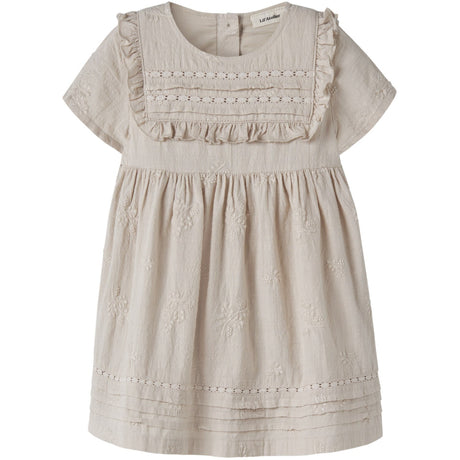 Lil'Atelier Pumice Stone Nmfferonia Ss Loose Kjole Lil
