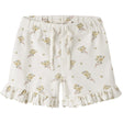Lil'Atelier Coconut Milk Flower Nmfgayo Sen Shorts Lil