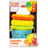 Bright Starts Cupcake Tower™ Stacking Legetøj With Bidering