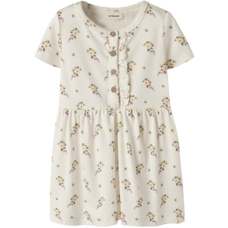 Lil'Atelier Coconut Milk Flower Nmfgayo Smi Ss Kjole Lil