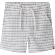 Lil'Atelier Coconut Milk Dusty Blue Nmmhaldur Loose Shorts Lil