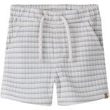 Lil'Atelier Coconut Milk Dusty Blue Nmmhaldur Loose Shorts Lil