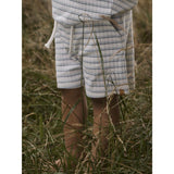 Lil'Atelier Coconut Milk Dusty Blue Nmmhaldur Loose Shorts Lil