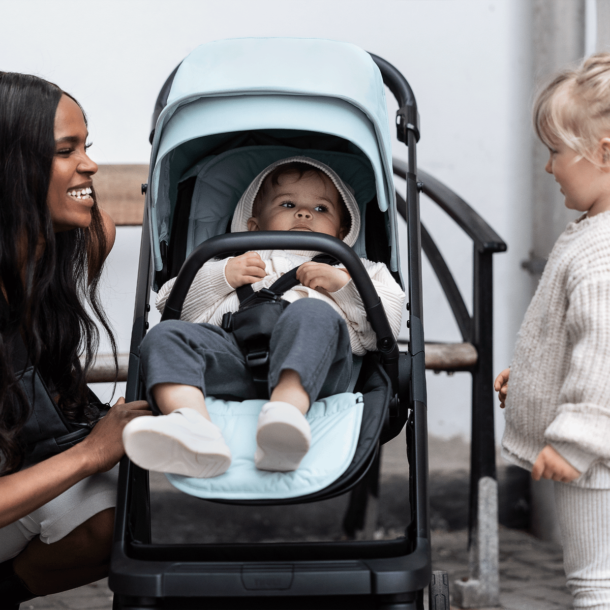 Thule Stroller Seat liner / sædeindsats grey melange