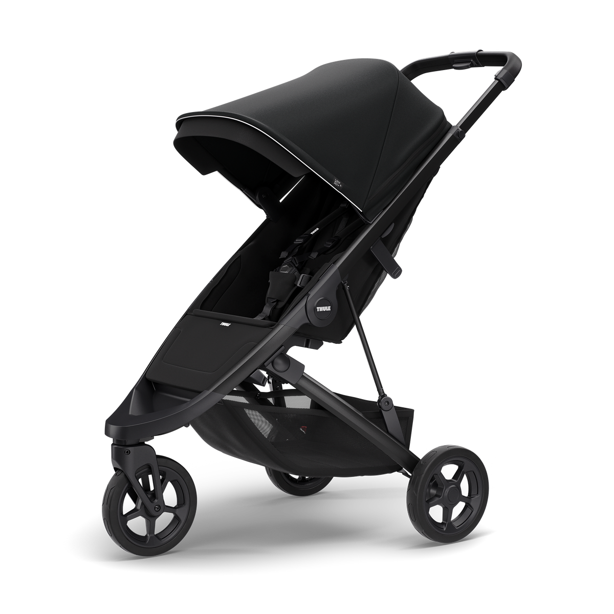 Thule Spring Klapvogn inkl kaleche Black / Black