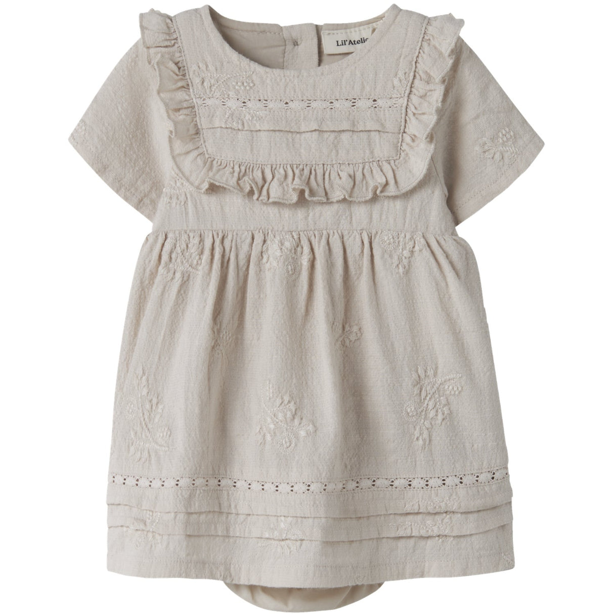 Lil'Atelier Pumice Stone Nbfferonia Ss Loose Body Kjole Lil
