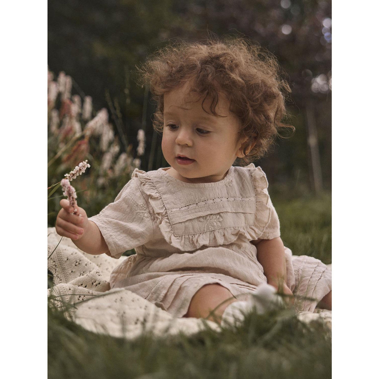Lil'Atelier Pumice Stone Nbfferonia Ss Loose Body Kjole Lil