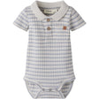 Lil'Atelier Coconut Milk Dusty Blue Nbmhaldur Ss Slim Body Lil