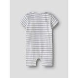 Lil'Atelier Coconut Milk Dusty Blue Nbmhaldur Ss Loose Kort Dragt Lil