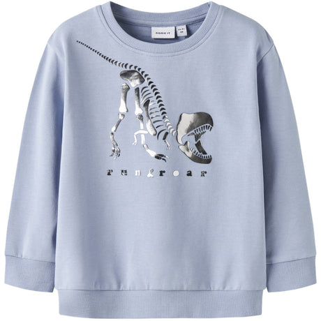 Name It Blue Fog Nmmfinn Ls Nreg Sweat Unb Box