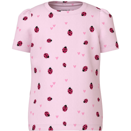 Name It Cradle Pink Nmfhaline Ss Xsl Top